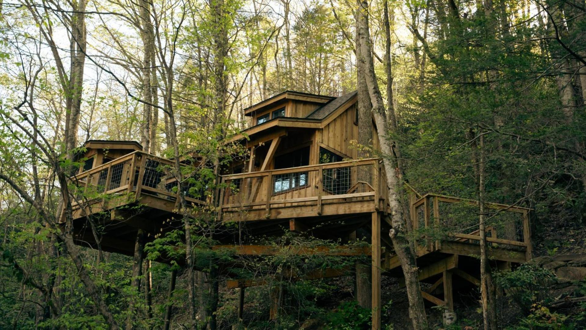 Вилла The Dogwood In Treehouse Grove At Norton Creek Гатлинбург Экстерьер фото