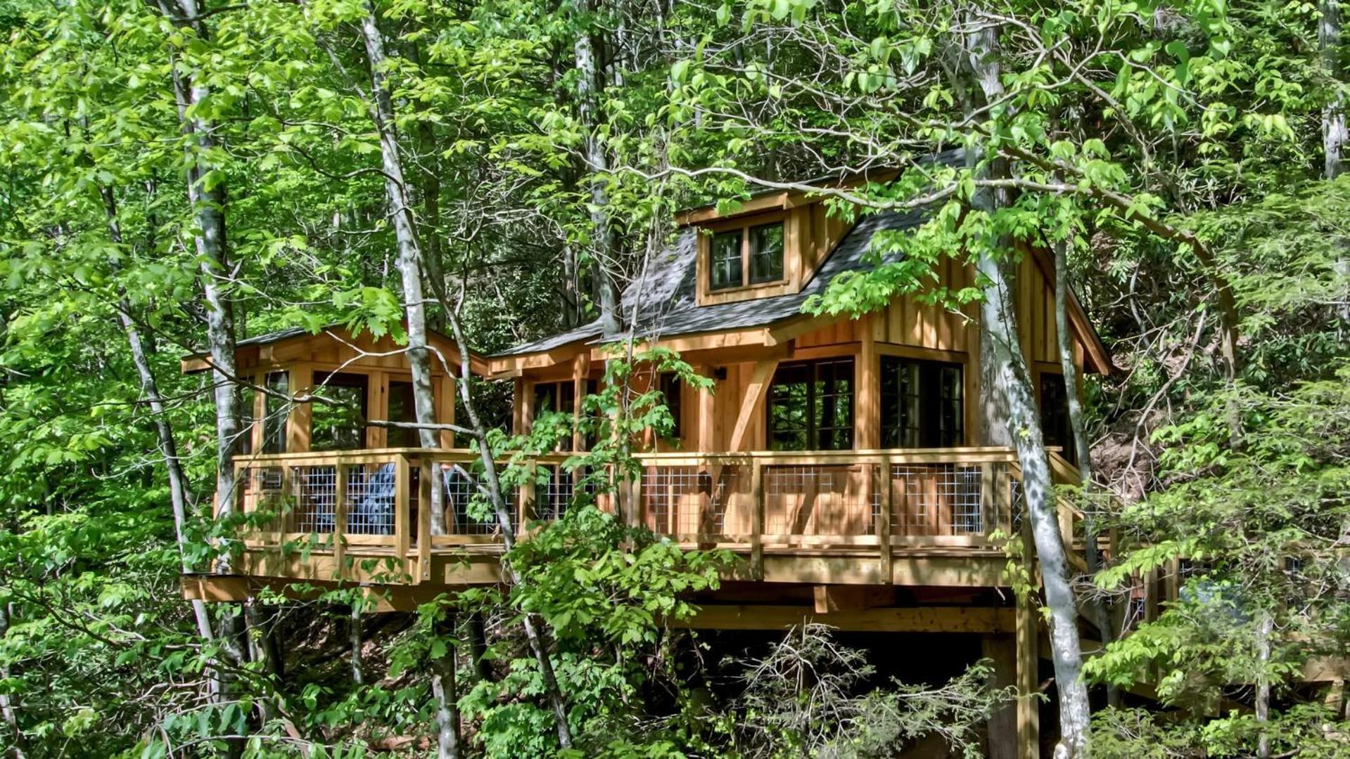 Вилла The Dogwood In Treehouse Grove At Norton Creek Гатлинбург Экстерьер фото